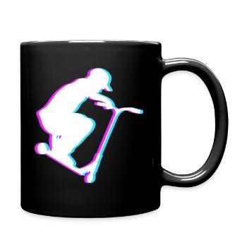 Cool Stunt Scooter Scooter Skater Gift - Full Colour Mug - black - Right
