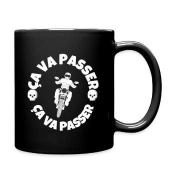 ça va passer - Mug uni - noir - Droite