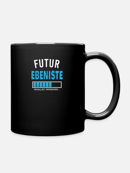 futur EBENISTE - Mug uni - noir