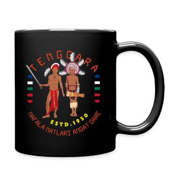 Tengarra shirt Moluccas - Full Colour Mug - black - Right