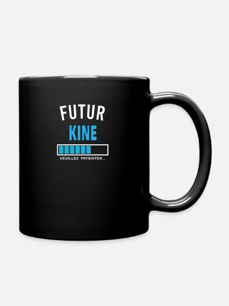 futur KINE - Mug uni - noir