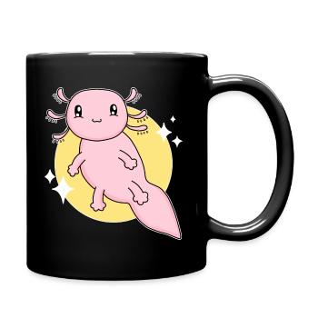 Axolotl - Mug uni - noir - Droite