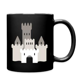 T-shirt Ritterburg pour le fan Ritter du Moyen Âge - Mug uni - noir - Droite