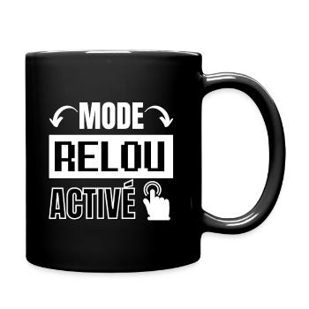 mode relou - Mug uni - noir - Droite