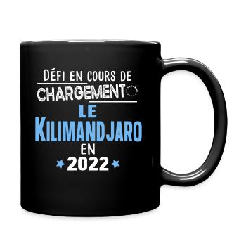 2022 Kilimandjaro Montagne Tanzanie Afrique - Mug uni - noir - Droite