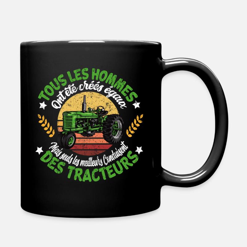 cadeau agriculteur avec phrase humoristique - Mug uni - noir