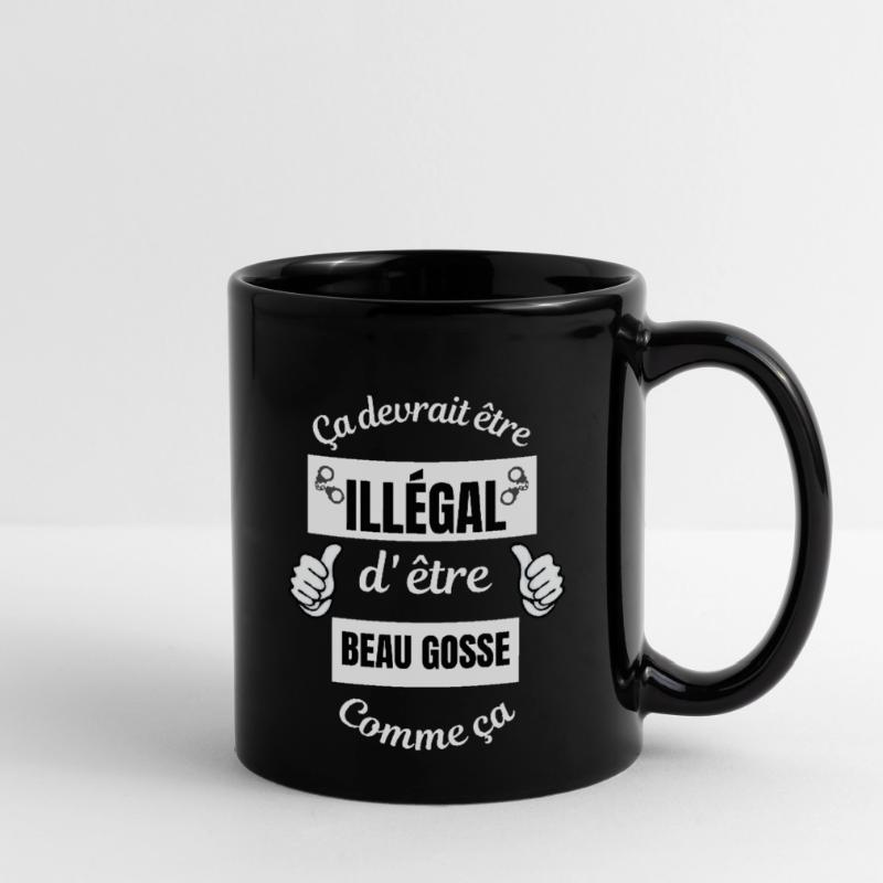 ça devrait être illégal d'être beau gosse comme ça Mug uni