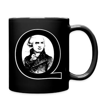 Danton Q - Tasse einfarbig - Schwarz - Rechts