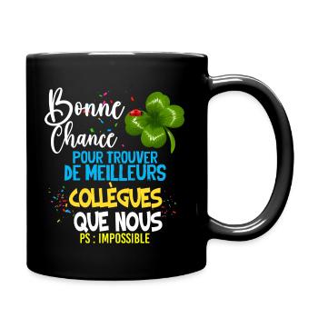 Cadeau Pour Départ D'Un Collègue - Mug uni - noir - Droite