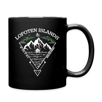 Lofoten Islands - Norway - Tasse einfarbig - Schwarz - Rechts