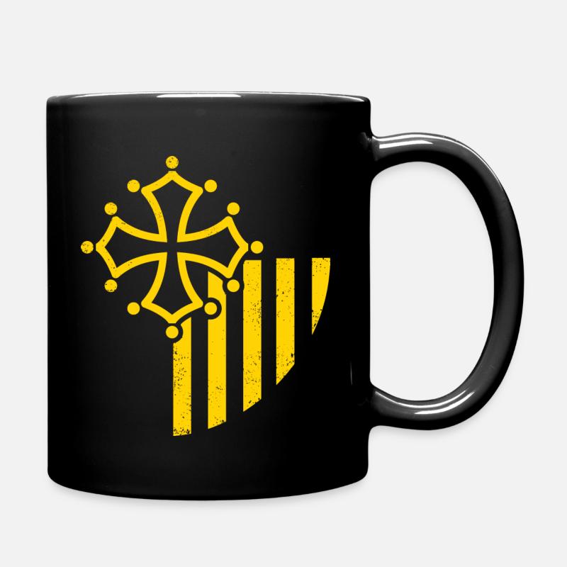 Languedoc-Roussillon - Mug uni - noir