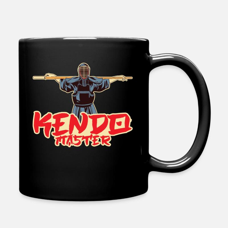 Kendo - Tasse einfarbig - Schwarz