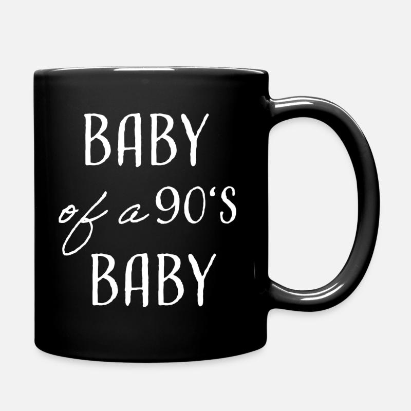 Bébé d’un bébé des années 90 - Mug uni - noir