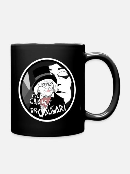 The Cabinet Of Dr Caligari - The Hypnotist. - Full Colour Mug - black