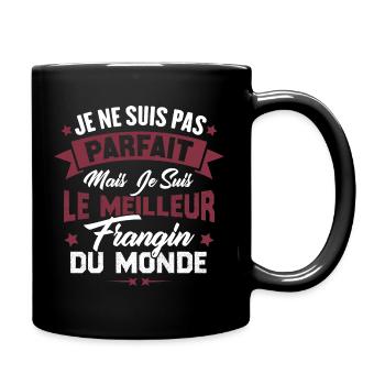 Pas parfait mais le meilleur frangin du monde - Mug uni - noir - Droite