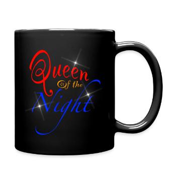 Reine de la Nuit - Mug uni - noir - Droite