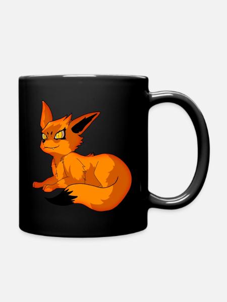 renard - Mug uni - noir