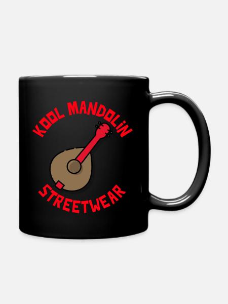 Kool Mandolin Steetware (transparent) - Tasse einfarbig - Schwarz