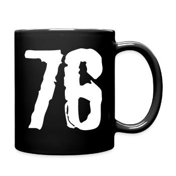 76 number jersey - Full Colour Mug - black - Right