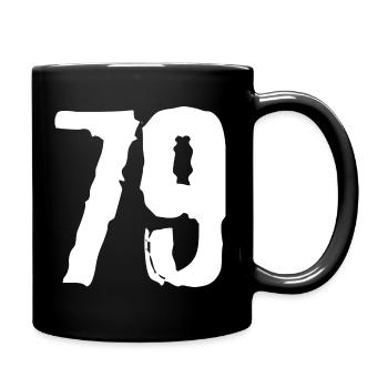 79 number jersey - Full Colour Mug - black - Right