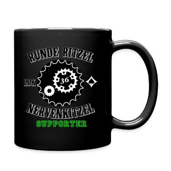 supprterRR36 - Tasse einfarbig - Schwarz - Rechts