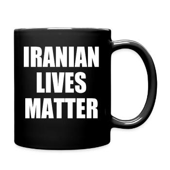 Iranian lives matter - Full Colour Mug - black - Right
