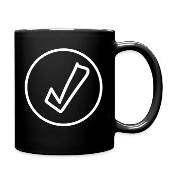 Hook Emoji Sketch Dessin - Mug uni - noir - Droite