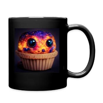 Sweet Galaxy Muffin - Tasse einfarbig - Schwarz - Rechts
