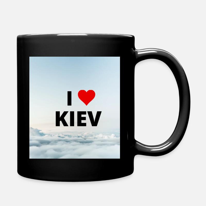 I LOVE KIEV - Mug uni - noir