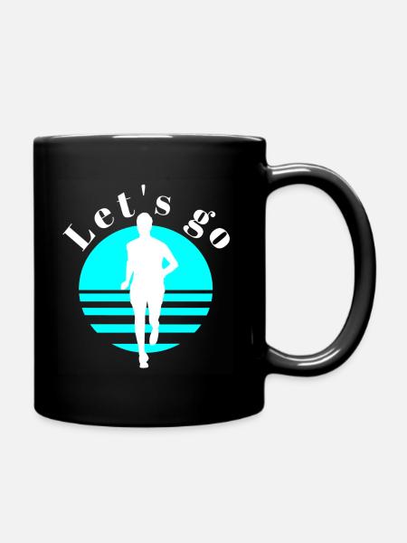 Runner - Tasse einfarbig - Schwarz
