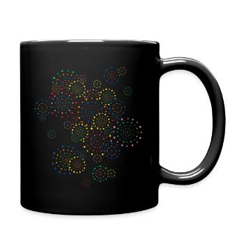 Fireworks - Full Colour Mug - black - Right