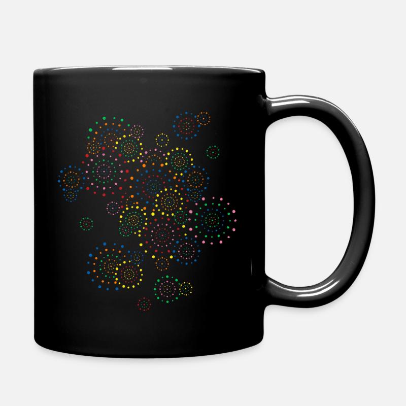 Feu d’artifice - Mug uni - noir