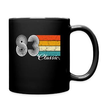 1983 Limited Edition, 1983 Classic Birthday Gif - Tasse einfarbig - Schwarz - Rechts