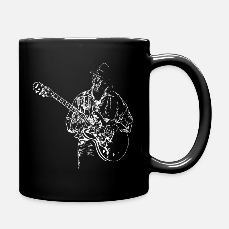 Guitariste de blues - Mug uni - noir