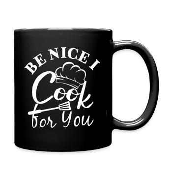 Chef Chef Chefs Kitchen Funny saying - Full Colour Mug - black - Right
