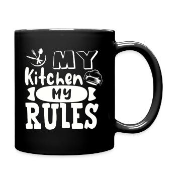Chef Chef Chefs Kitchen Funny saying - Full Colour Mug - black - Right