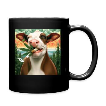 COW COOL - Mug uni - noir - Droite