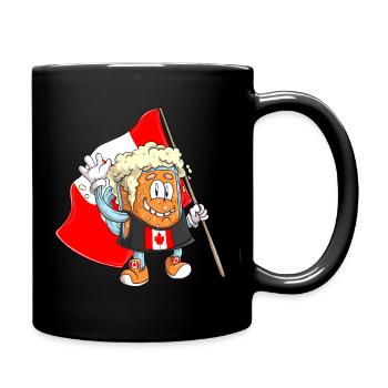 Amateur de bière du Canada - Mug uni - noir - Droite