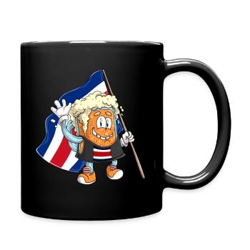 Beer Fan of Costa Rica - Full Colour Mug - black - Right