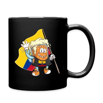 Beer Fan of Ecuador - Full Colour Mug - black - Right