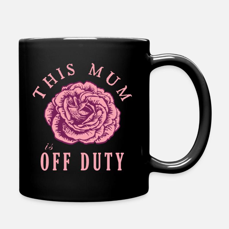Cette maman n’est pas en service - Mug uni - noir