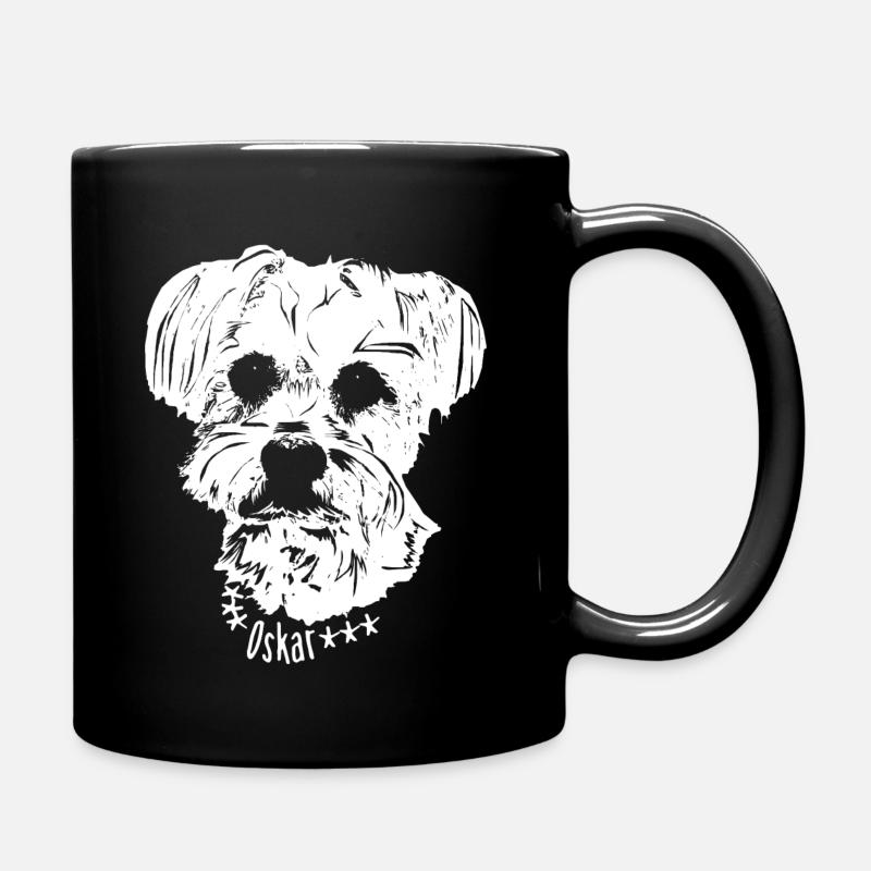 Oskar ws - Tasse einfarbig - Schwarz