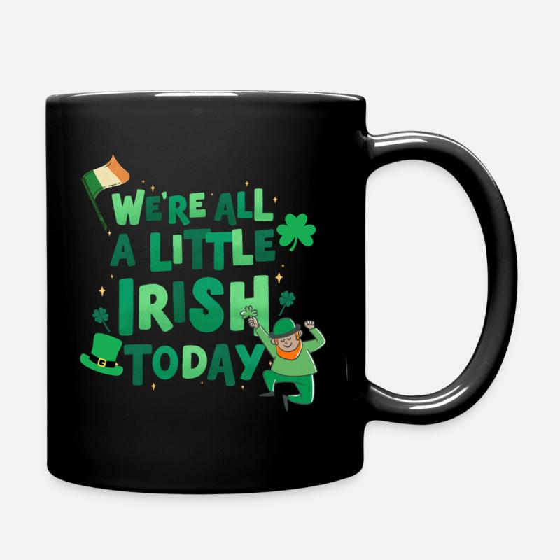 Bonne Saint-Patrick. La Saint-Patrick! - Mug uni - noir