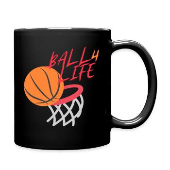 BALL 4 LIFE - Full Colour Mug - black - Right