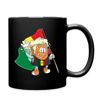 Fan de bière du Sénégal - Mug uni - noir - Droite