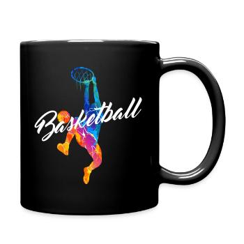 Basketball Player Basketball Player Streetball Sport - Full Colour Mug - black - Right