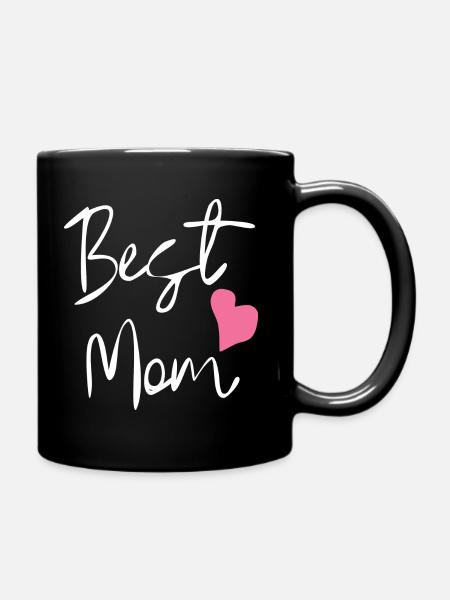 Best Mom - Tasse einfarbig - Schwarz