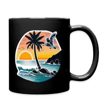 california 26 - Tasse einfarbig - Schwarz - Rechts