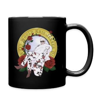 What Would Kris Jenner Do? - Full Colour Mug - black - Right