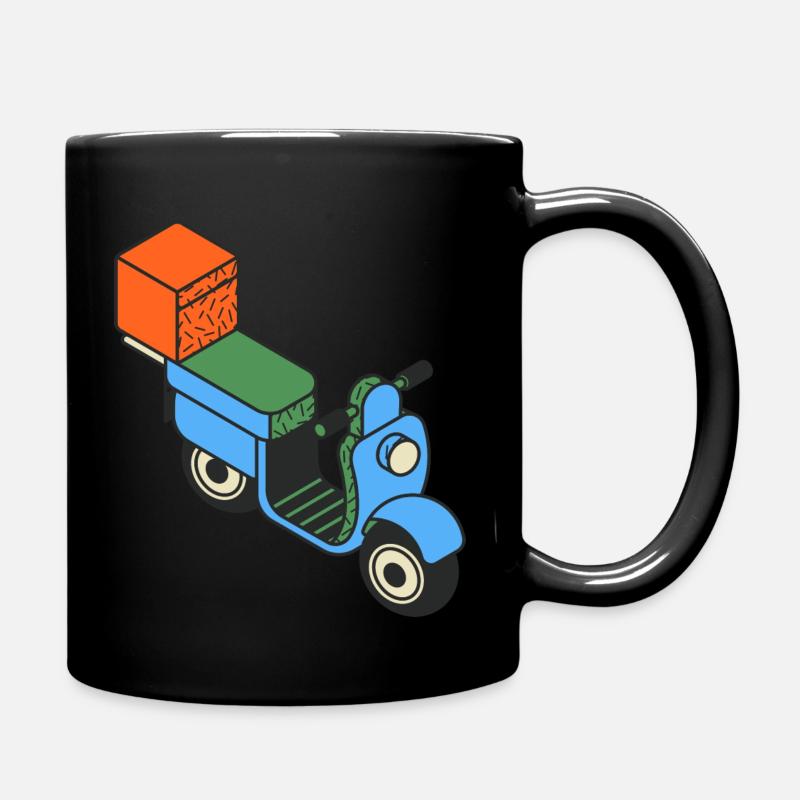 Motocyclette - Mug uni - noir